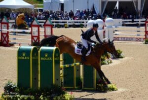 Oliver Townend and Cooley Master Class in the Rolex ArenaPhoto Credit: Lisa Thomas/Mid-Atlantic Equestrian